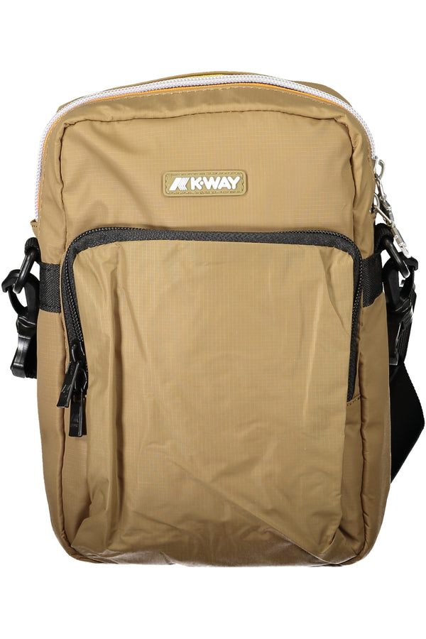 BOLSA DE OMBRO HOMEM K-WAY MARROM