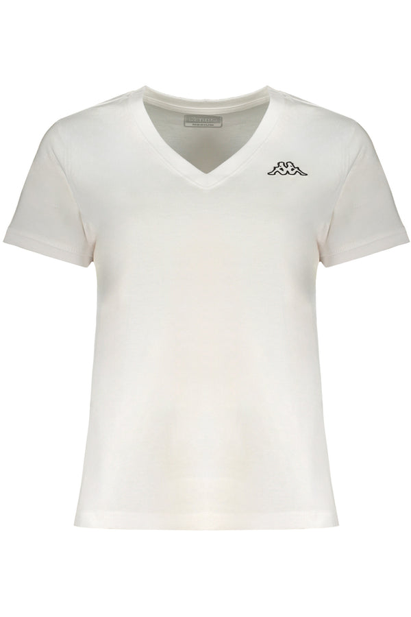 T-SHIRT DE MANGA CURTA FEMININA KAPPA BRANCA
