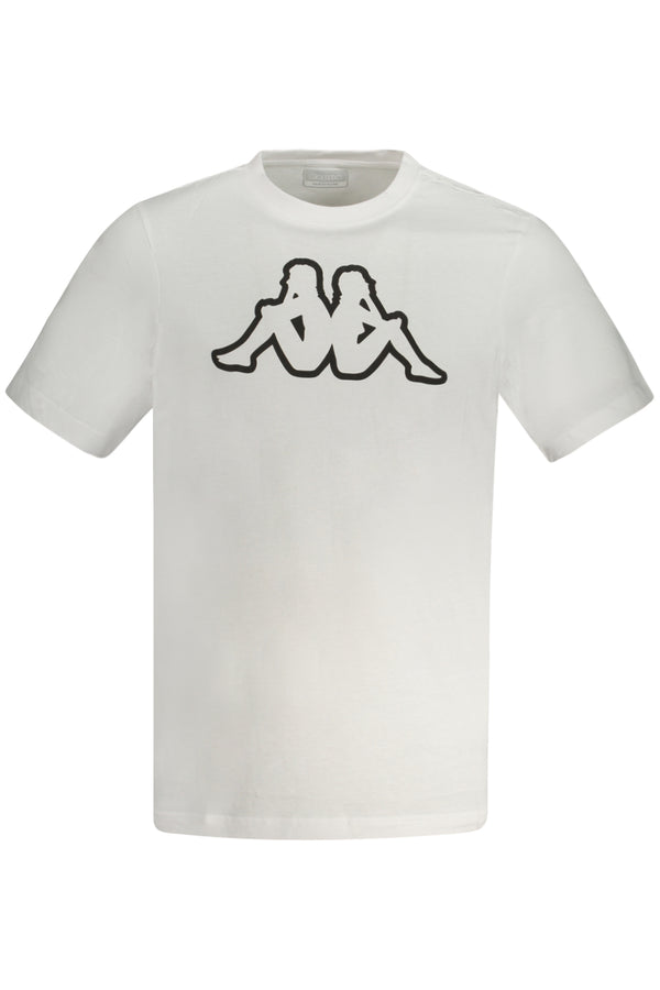 T-SHIRT KAPPA MANGA CURTA HOMEM BRANCO