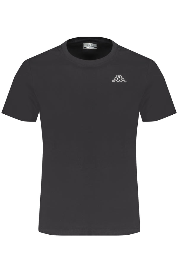 T-SHIRT KAPPA MANGA CURTA HOMEM PRETA