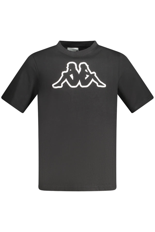 T-SHIRT KAPPA MANGA CURTA HOMEM PRETA