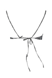 KARL LAGERFELD BEACHWEAR FANTASY WOMEN'S BLACK TOP