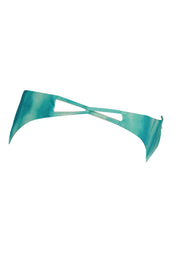 CALÇÕES DE BANHO COM ATACADORES KARL LAGERFELD BEACHWEAR MULHER AZUL CLARO
