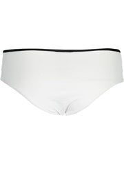 KARL LAGERFELD BEACHWEAR WOMEN'S BIKINI BOTTOM WHITE