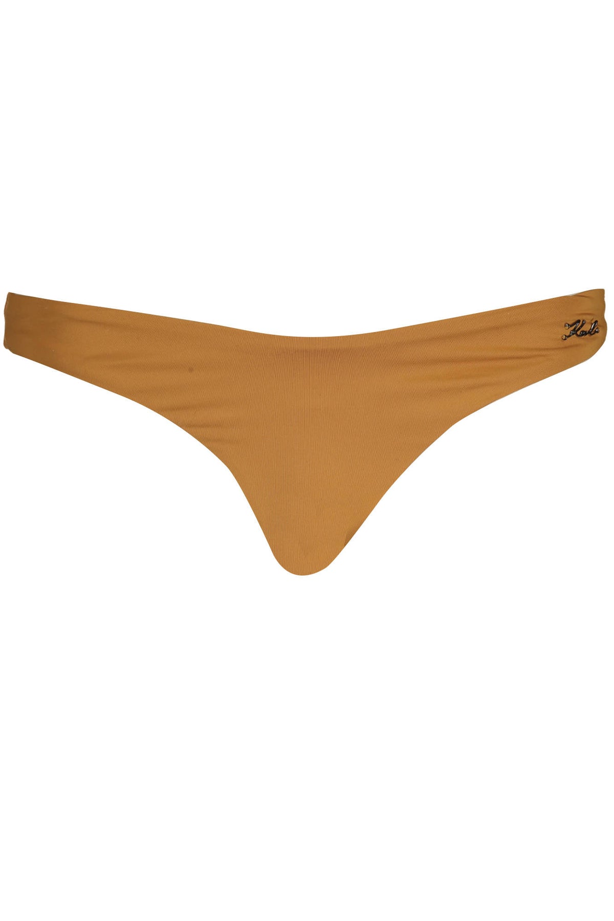 KARL LAGERFELD BEACHWEAR WOMEN'S BROWN SWIMSUIT