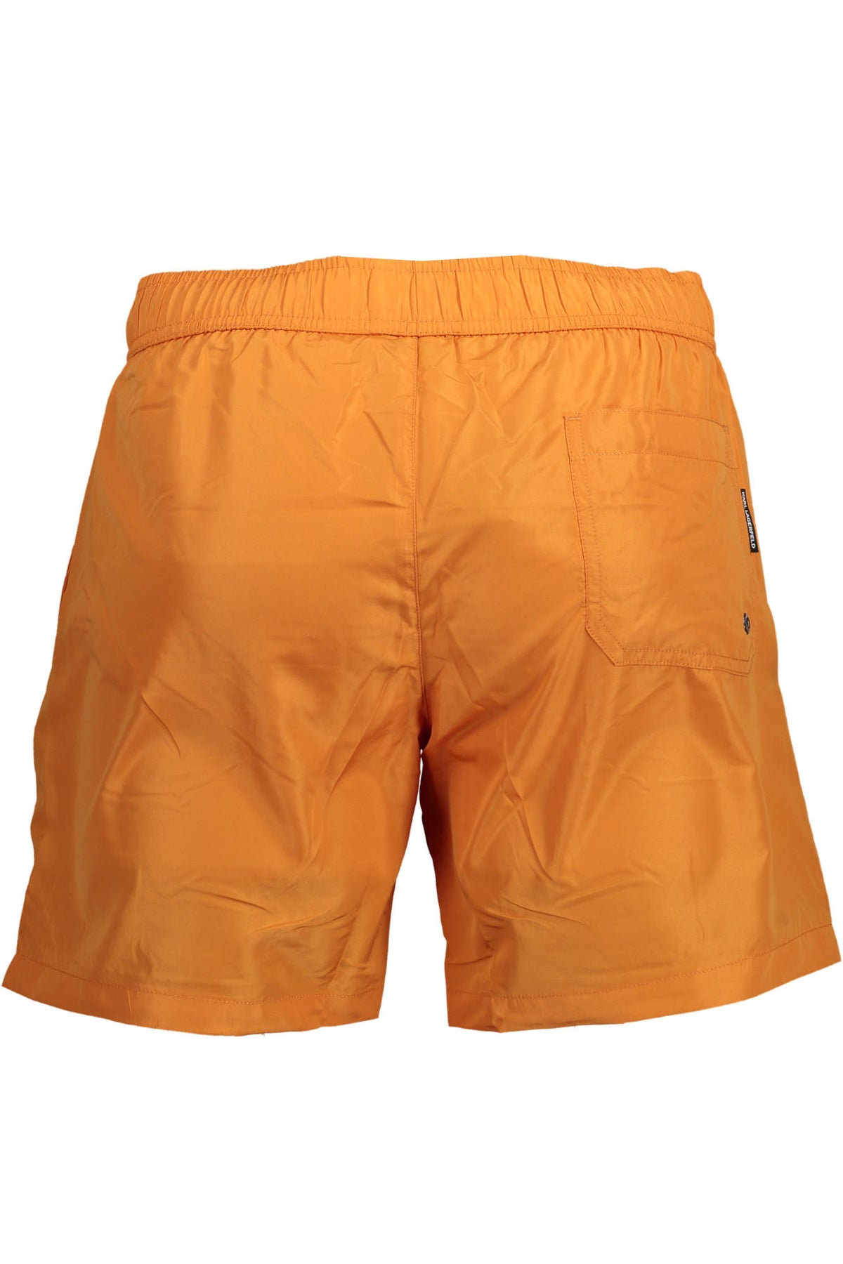 CALÇÕES DE BANHO COM LOGÓTIPO KARL LAGERFELD BEACHWEAR HOMEM LARANJA