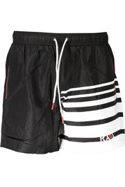 PEÇAS DE BANHO DE BEACHWEAR KARL LAGERFELD SOB O HOMEM PRETO