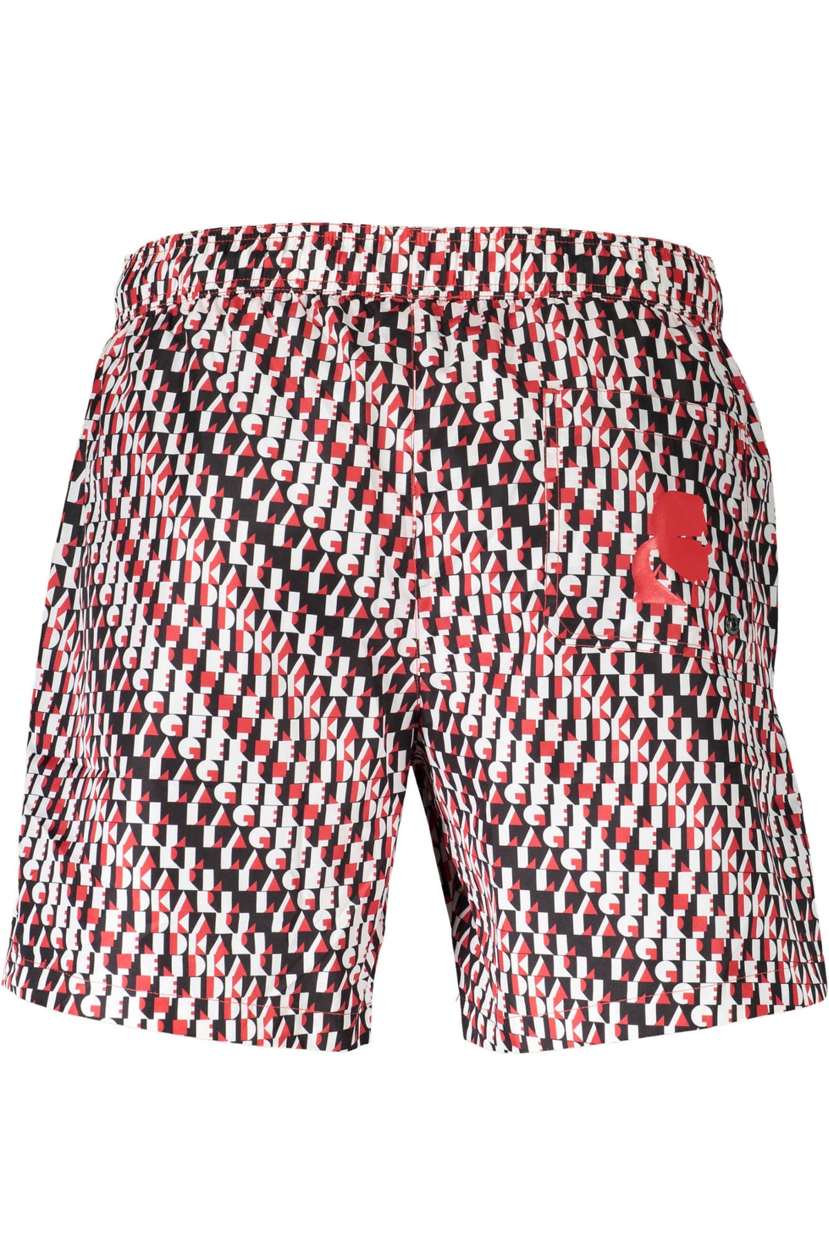 CALÇÕES DE BANHO COM LOGÓTIPO KARL LAGERFELD BEACHWEAR HOMEM PRETOS