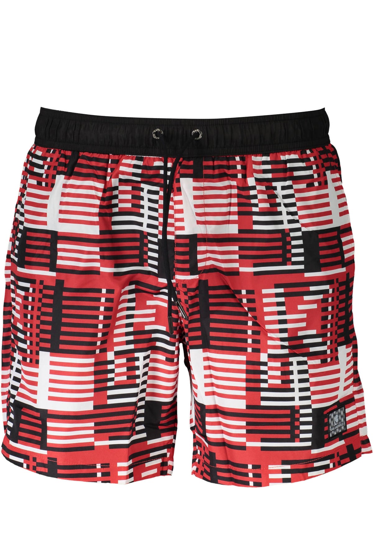 CALÇÕES DE BANHO COM LOGÓTIPO KARL LAGERFELD BEACHWEAR HOMEM VERMELHOS