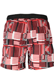 CALÇÕES DE BANHO COM LOGÓTIPO KARL LAGERFELD BEACHWEAR HOMEM VERMELHOS