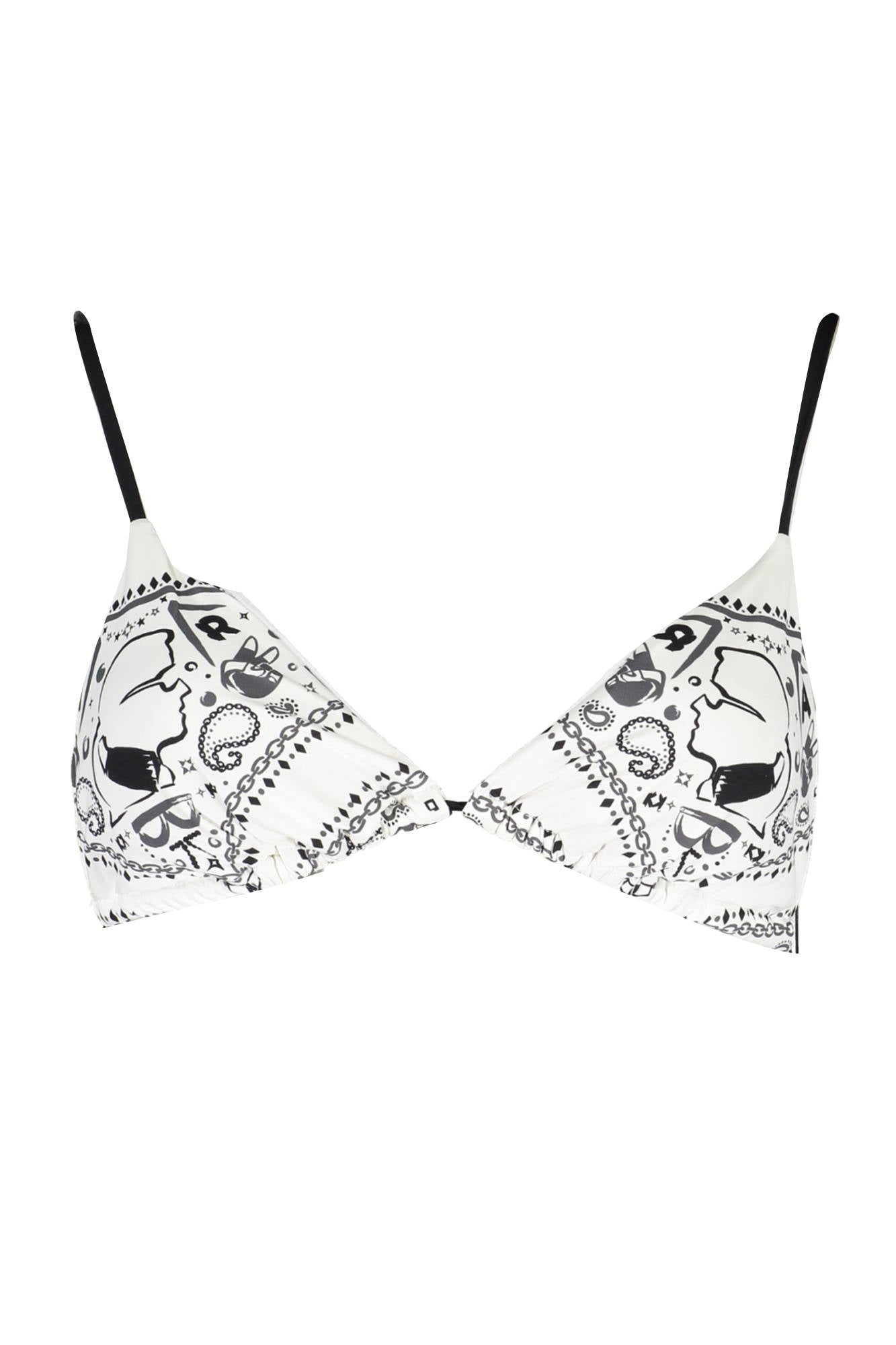 Karl Lagerfeld Swimsuit Parts Above Branco Mulher
