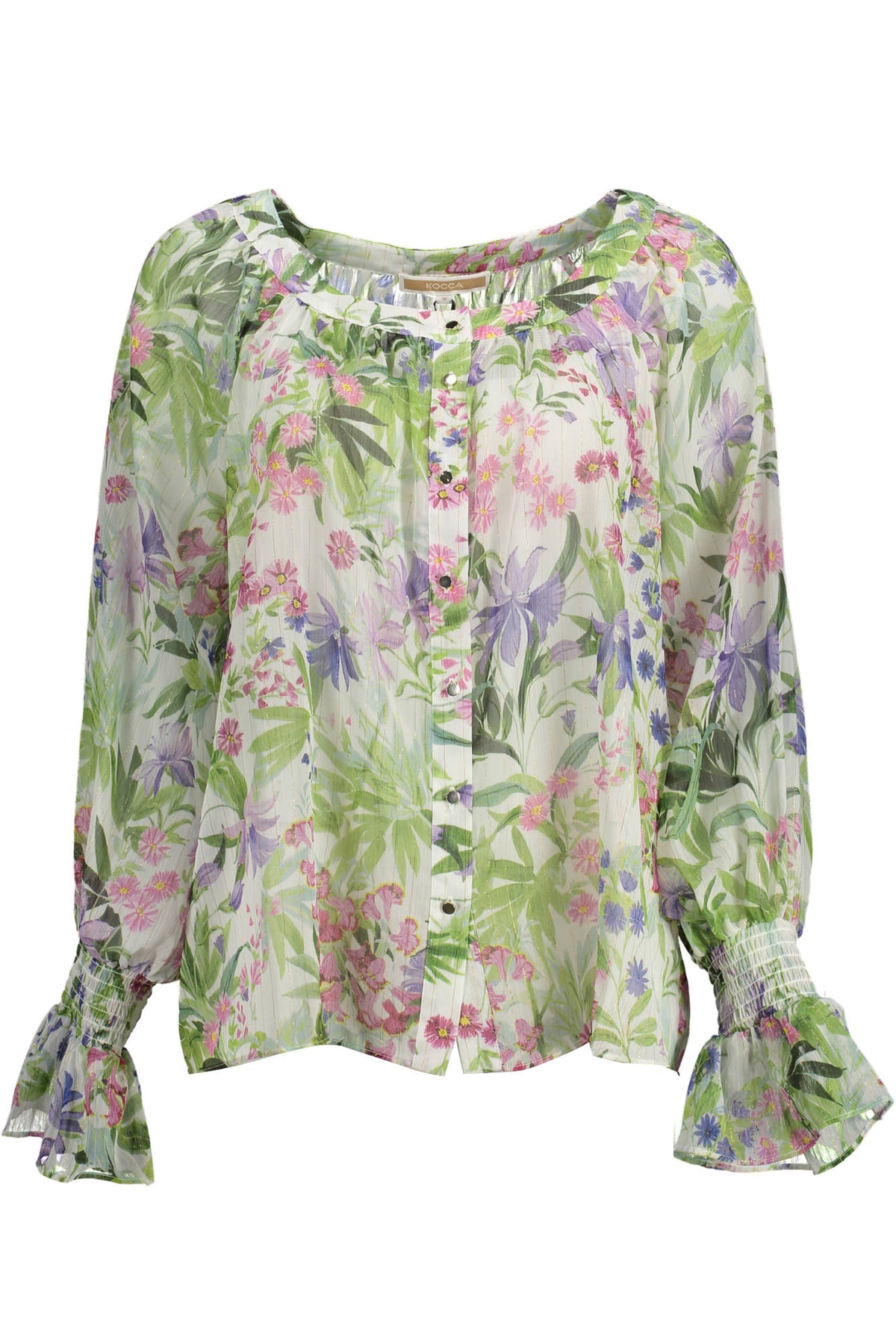 CAMISA COM LOGÓTIPO KOCCA MULHER VERDE