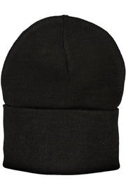 LA MARTINA BLACK MEN'S BEANIE