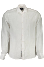 LA MARTINA MEN'S WHITE LONG-SLEEVED SHIRT