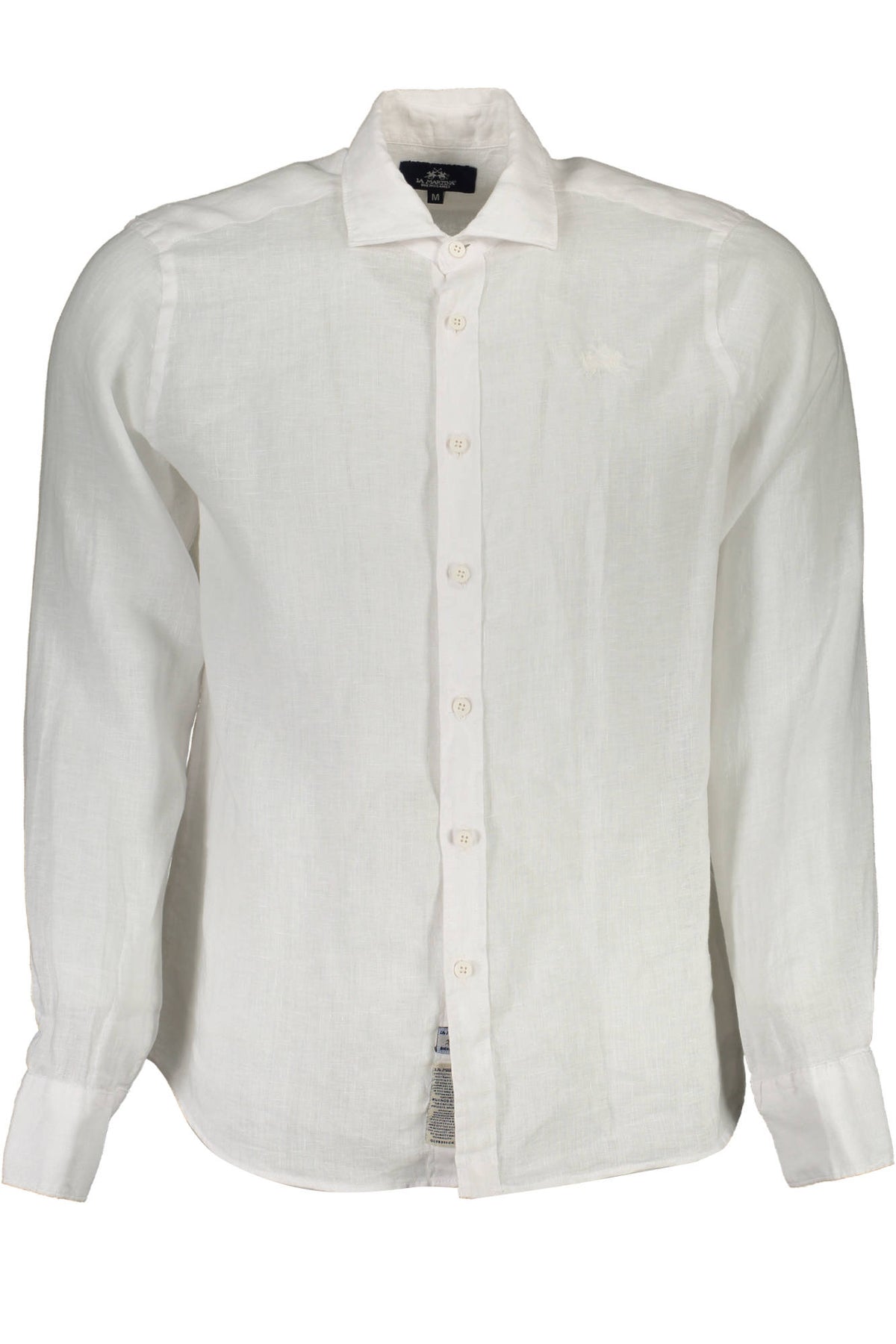 LA MARTINA MEN'S WHITE LONG-SLEEVED SHIRT