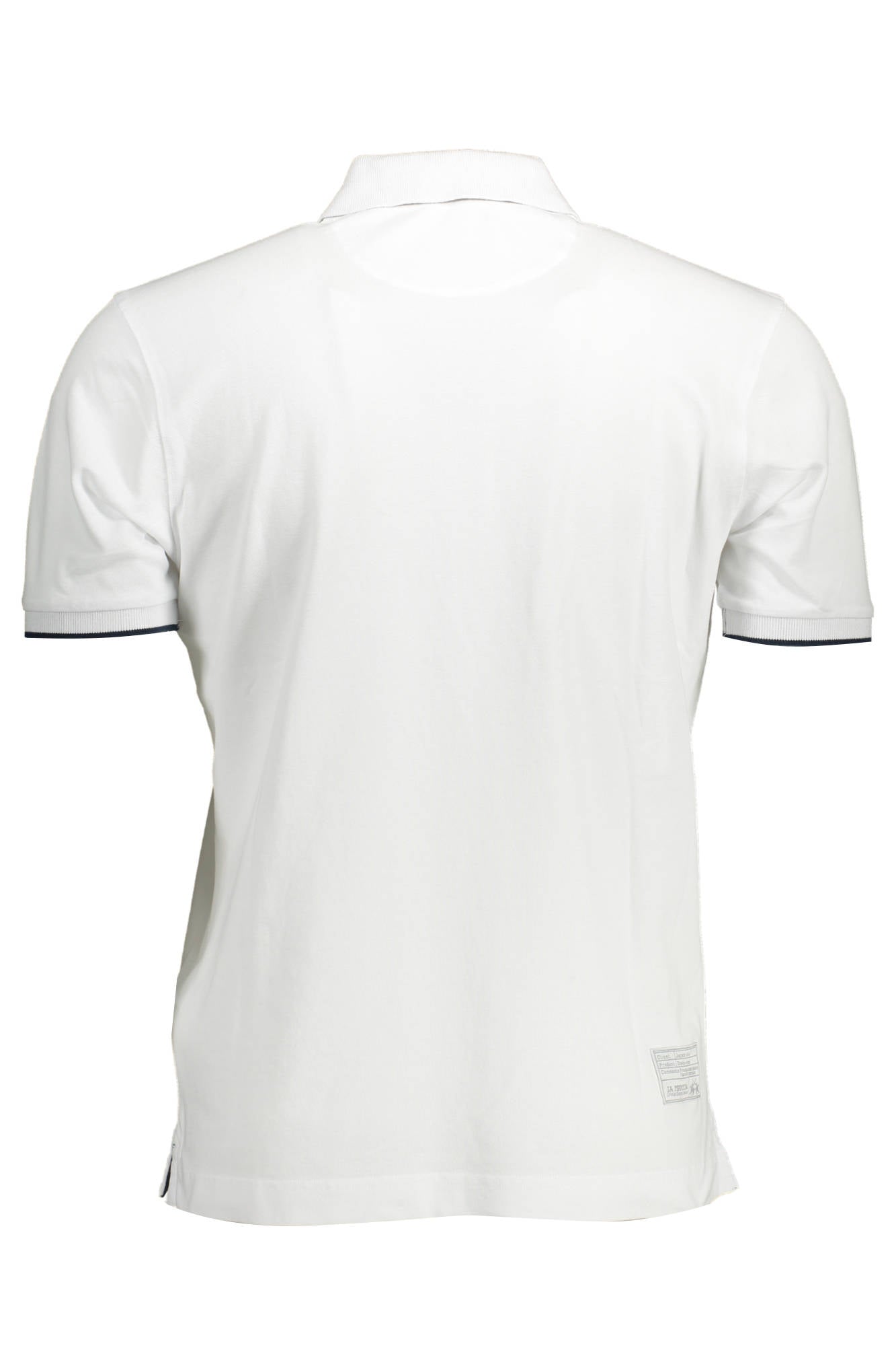 MEN'S LA MARTINA WHITE SHORT SLEEVE POLO SHIRT