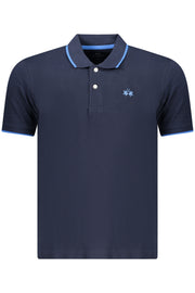 POLO EM ALGODÃO LA MARTINA HOMEM AZUL