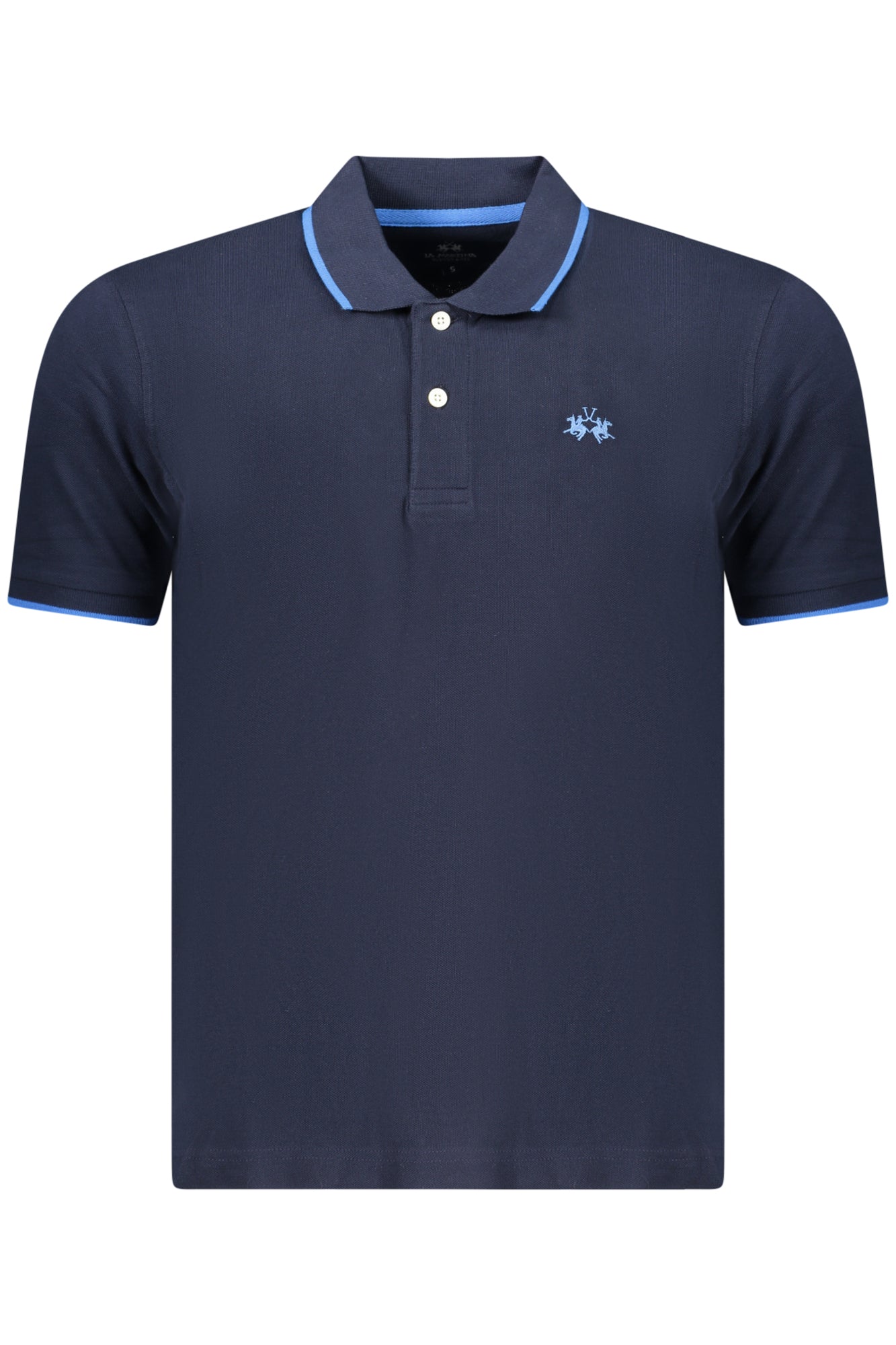 POLO EM ALGODÃO LA MARTINA HOMEM AZUL