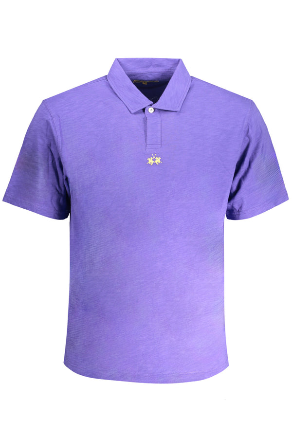 CAMISA POLO DE MANGA CURTA MASCULINA LA MARTINA ROXA