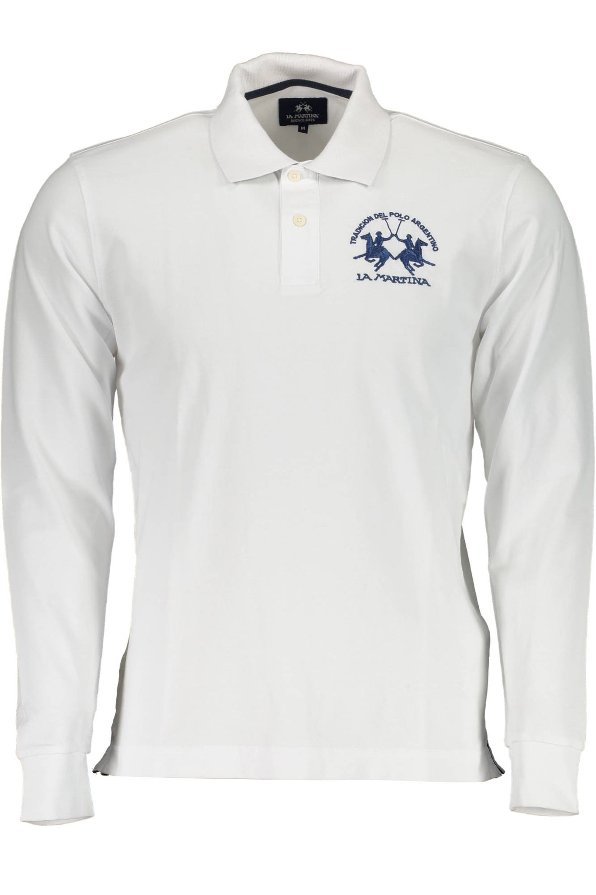 CAMISA POLO LA MARTINA MANGA COMPRIDA HOMEM BRANCO