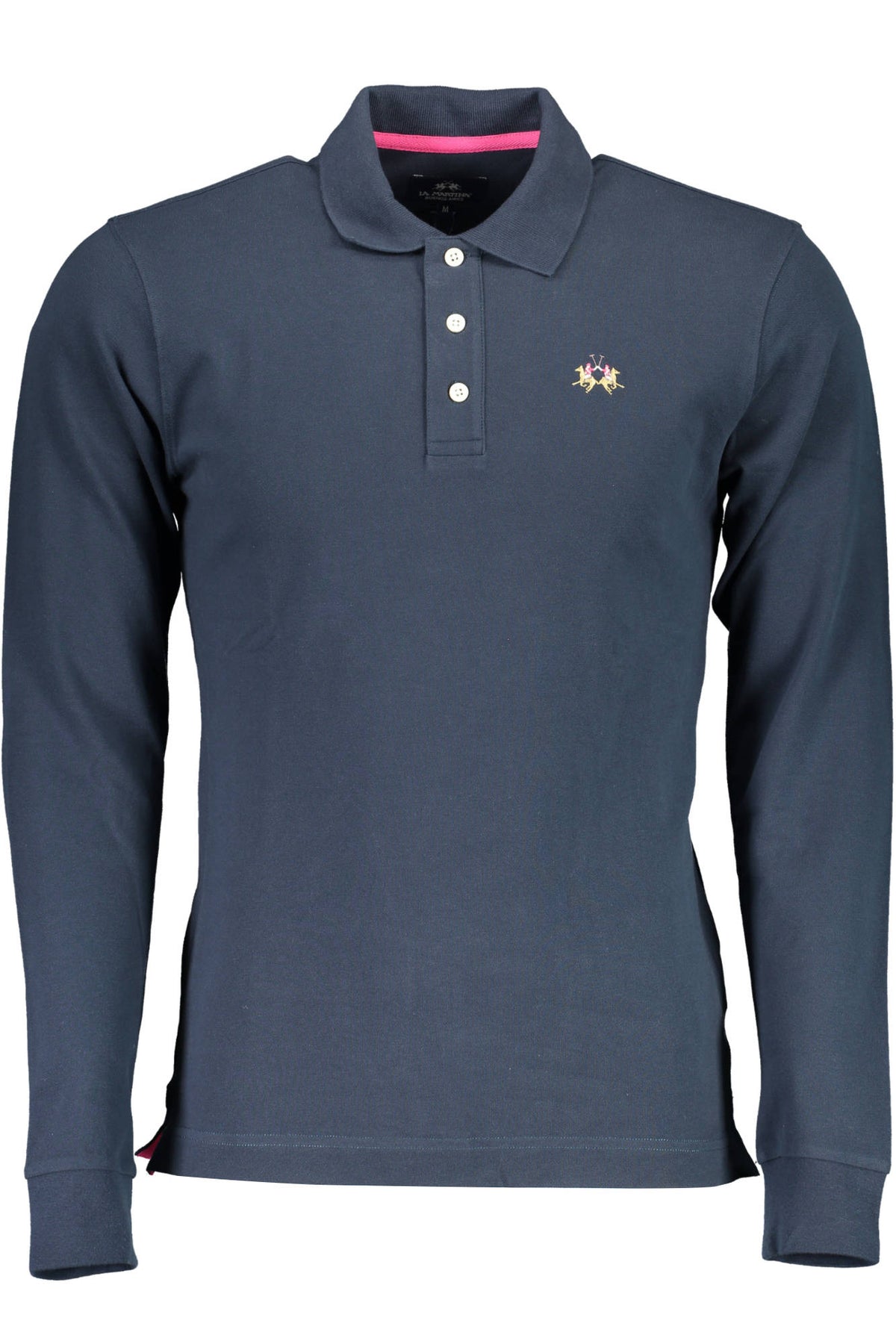 CAMISA POLO MANGA COMPRIDA LA MARTINA HOMEM AZUL