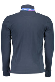 CAMISA POLO MANGA COMPRIDA LA MARTINA HOMEM AZUL