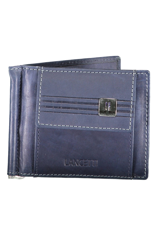 CARTEIRA HOMEM LANCETTI AZUL