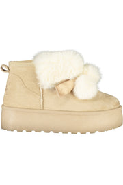 BOTINS COM BORDADO LAURA BIAGIOTTI MULHER BEGES