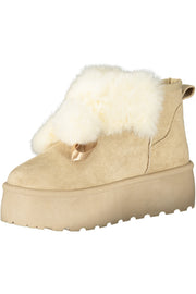 BOTINS COM BORDADO LAURA BIAGIOTTI MULHER BEGES