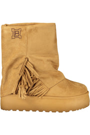 BOTINS COM BORDADO LAURA BIAGIOTTI MULHER CASTANHOS