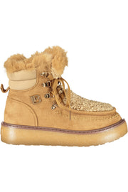 BOTINS COM ATACADORES LAURA BIAGIOTTI MULHER CASTANHOS