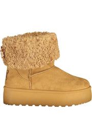 BOTINS COM LOGÓTIPO LAURA BIAGIOTTI MULHER CASTANHOS
