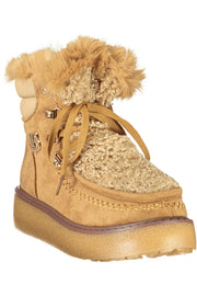 BOTINS COM ATACADORES LAURA BIAGIOTTI MULHER CASTANHOS