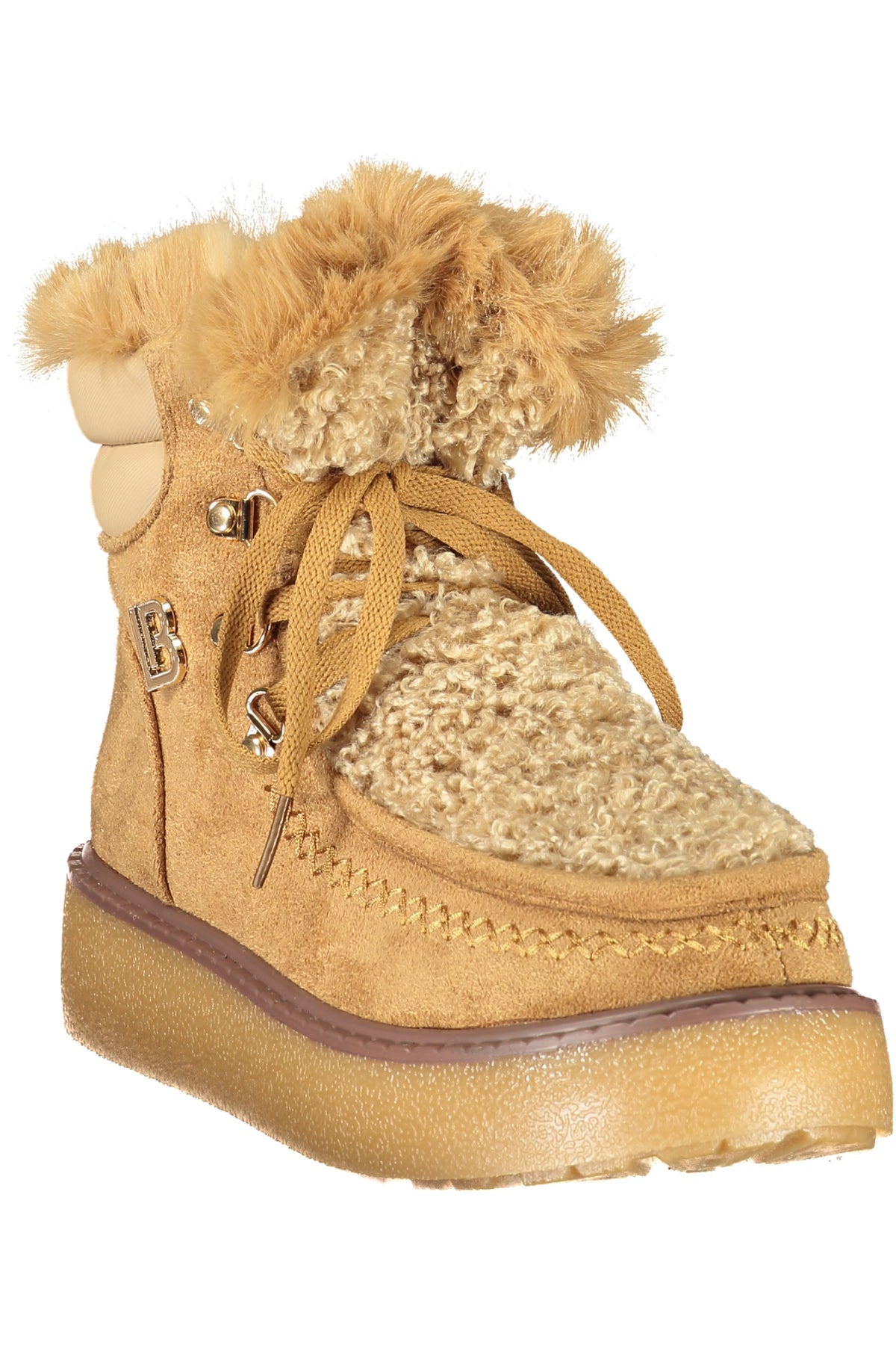 BOTINS COM ATACADORES LAURA BIAGIOTTI MULHER CASTANHOS