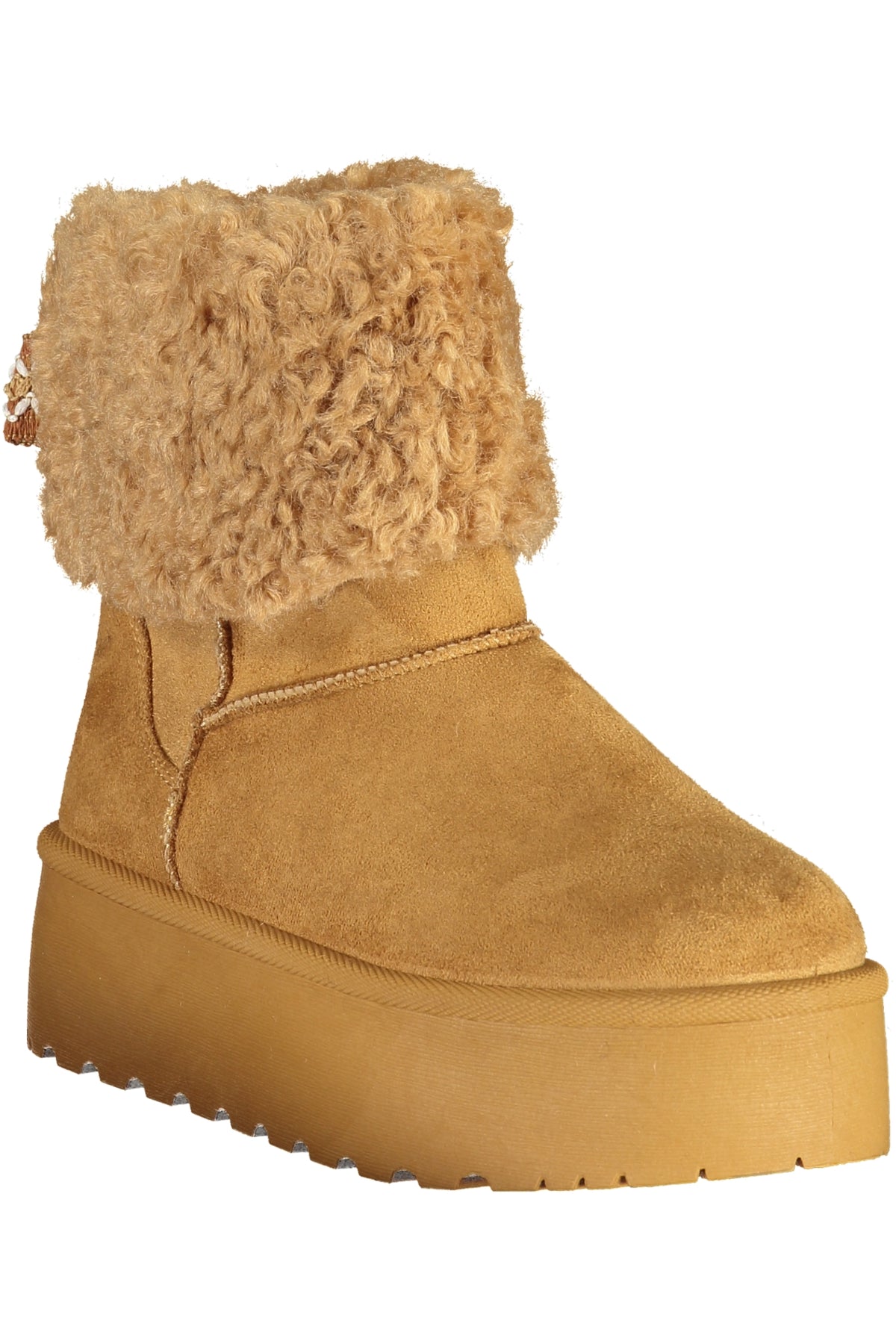 BOTINS COM LOGÓTIPO LAURA BIAGIOTTI MULHER CASTANHOS