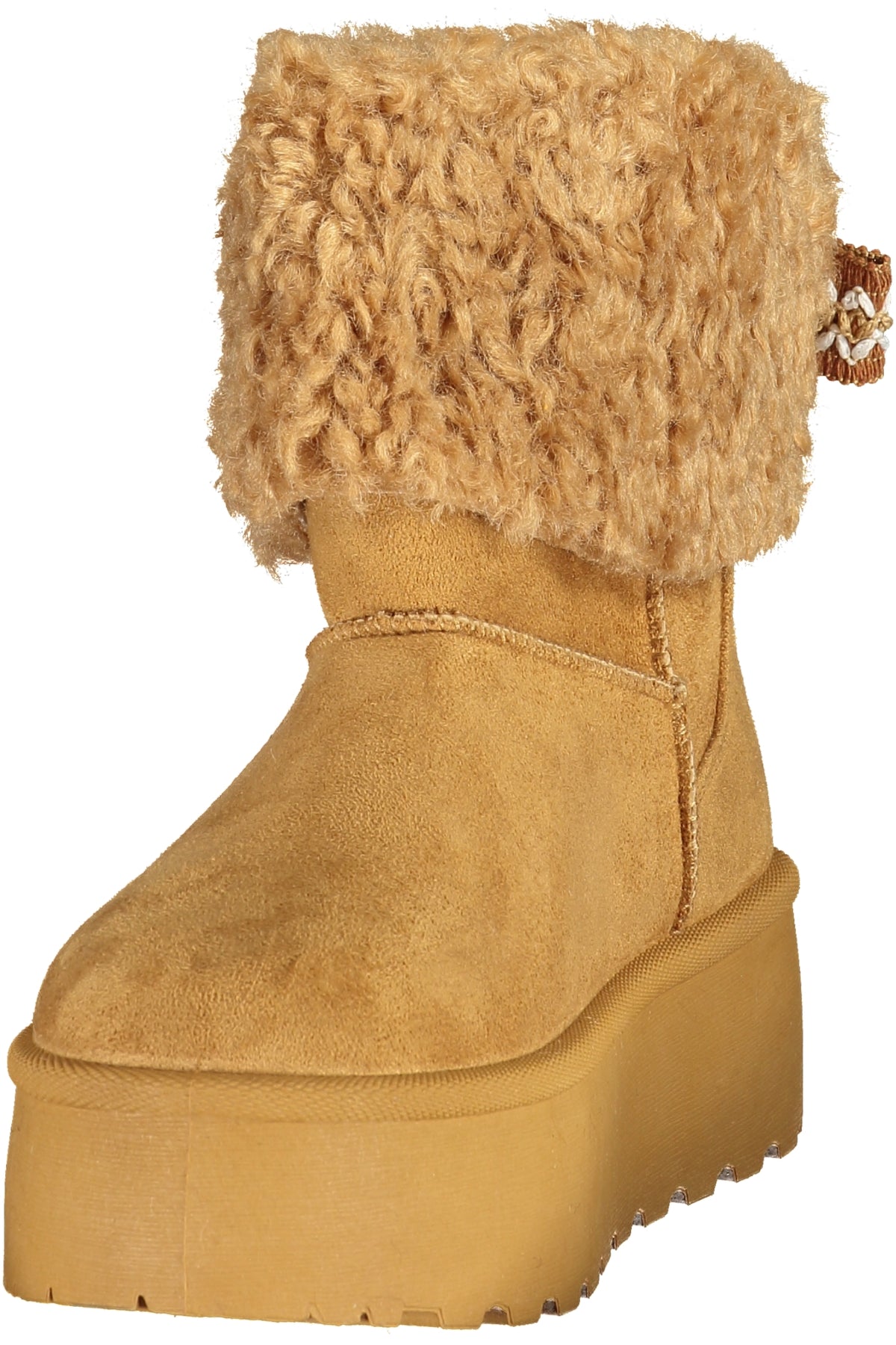 BOTINS COM LOGÓTIPO LAURA BIAGIOTTI MULHER CASTANHOS