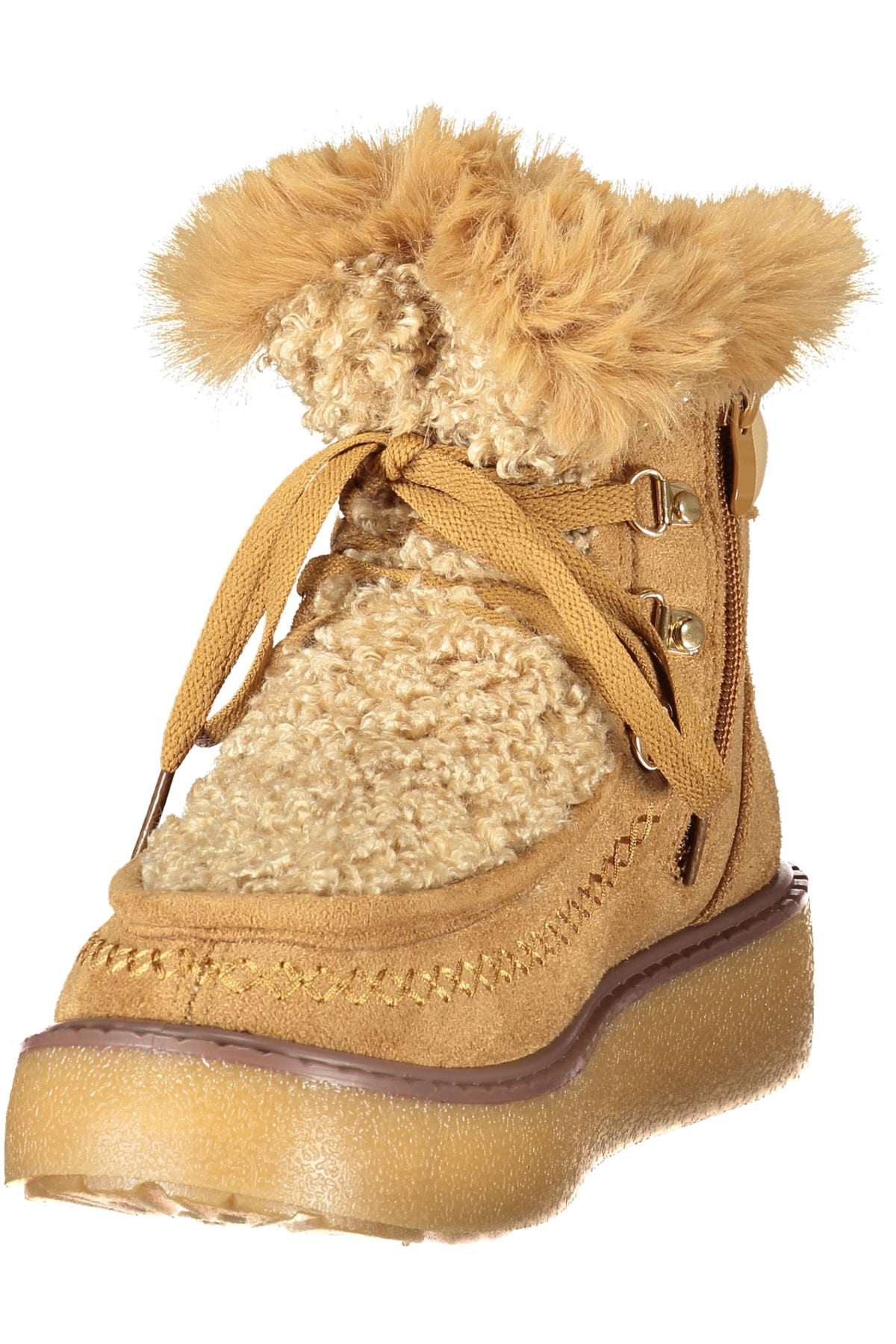 BOTINS COM ATACADORES LAURA BIAGIOTTI MULHER CASTANHOS