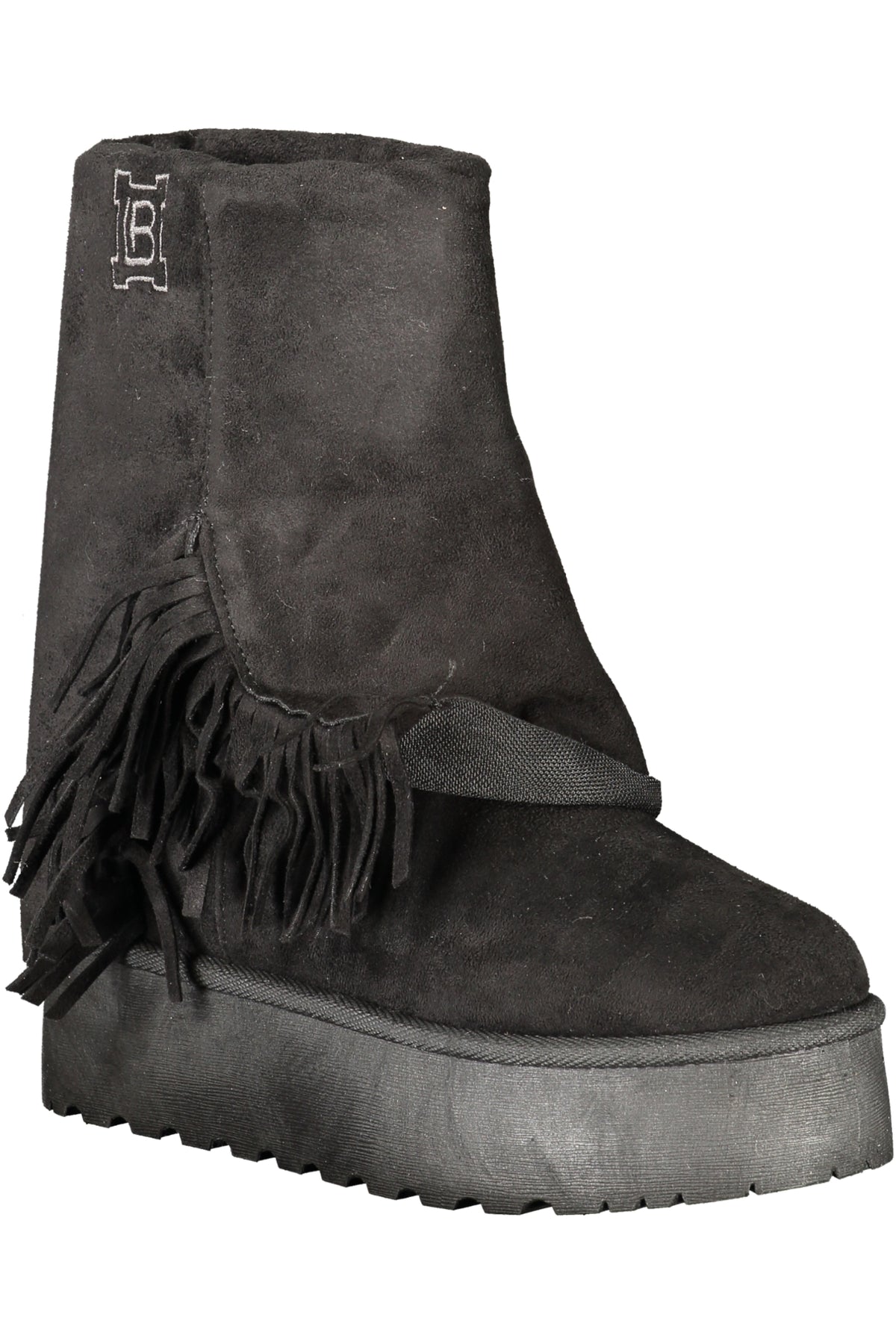 BOTINS COM BORDADO LAURA BIAGIOTTI MULHER PRETOS