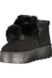BOTINS COM BORDADO LAURA BIAGIOTTI MULHER PRETOS