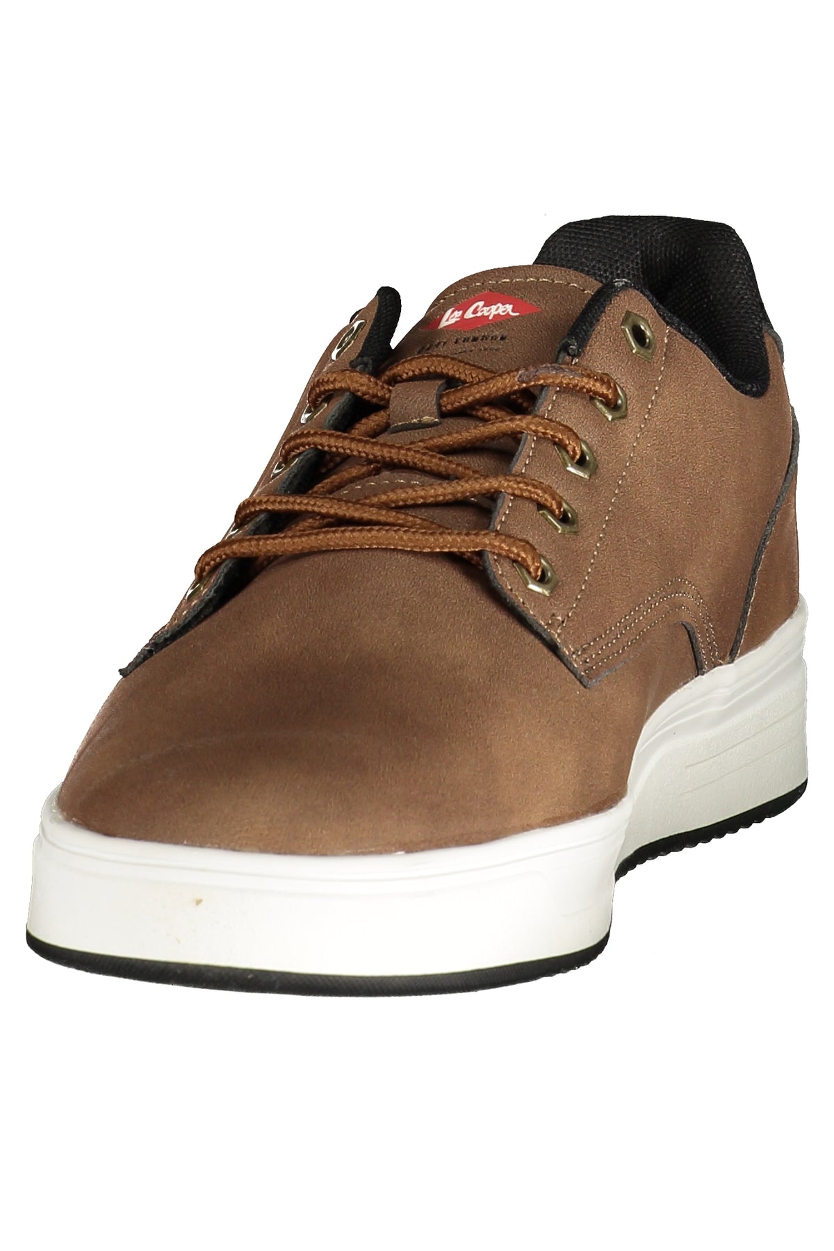SAPATILHAS COM ATACADORES LEE COOPER HOMEM CASTANHAS