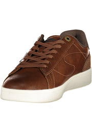 SAPATILHAS COM ATACADORES LEE COOPER HOMEM CASTANHAS