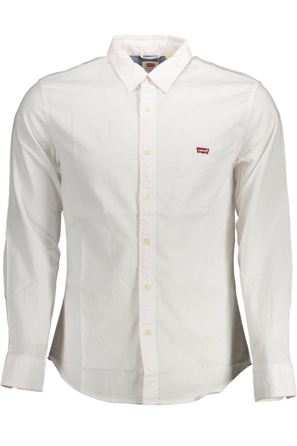 CAMISA LEVI'S MASCULINA BRANCA DE MANGA COMPRIDA