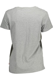 T-SHIRT EM ALGODÃO LEVI'S MULHER CINZENTA