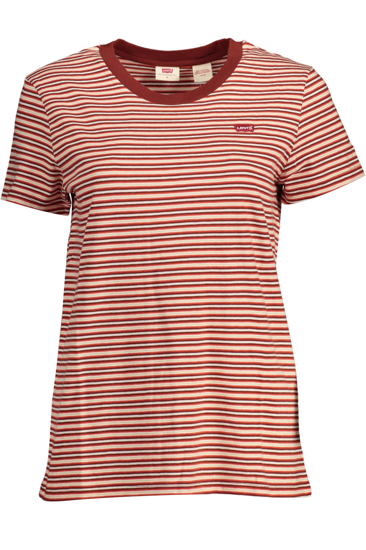 T-SHIRT EM ALGODÃO LEVI'S MULHER VERMELHA