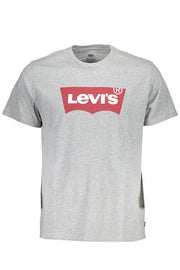 T-SHIRT EM ALGODÃO LEVI'S HOMEM CINZENTA