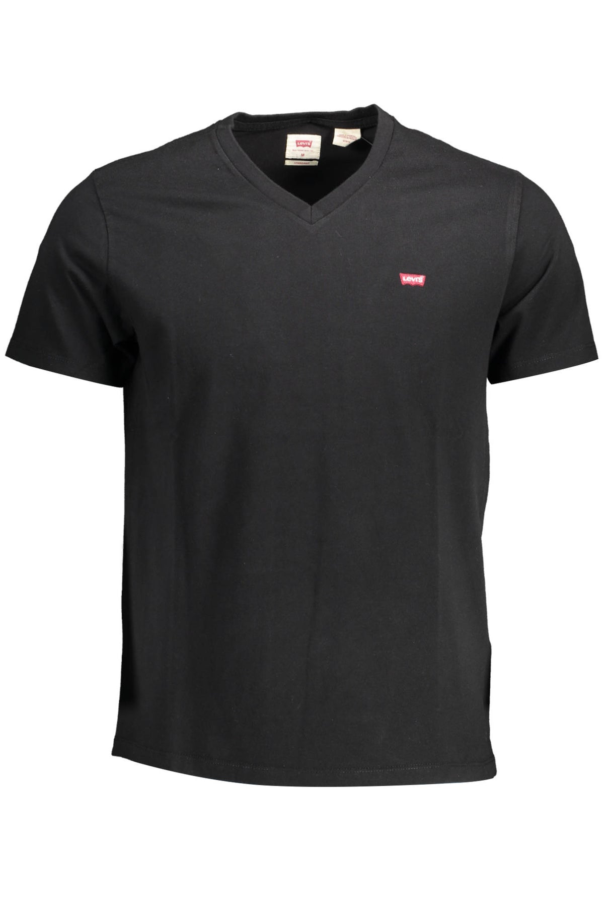 T-SHIRT EM ALGODÃO LEVI'S HOMEM PRETA
