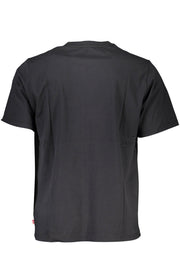 T-SHIRT EM ALGODÃO LEVI'S HOMEM PRETA