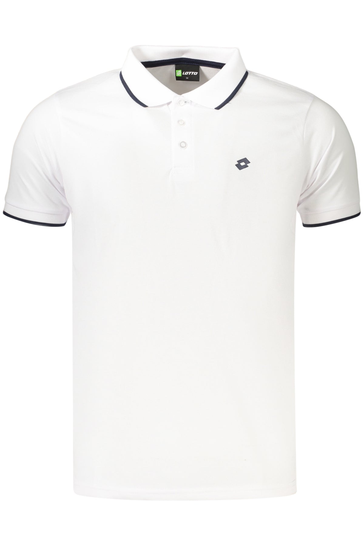 POLO COM ESTAMPADO LOTTO HOMEM BRANCO