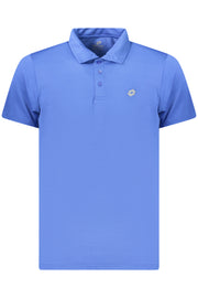 POLO COM ESTAMPADO LOTTO HOMEM AZUL