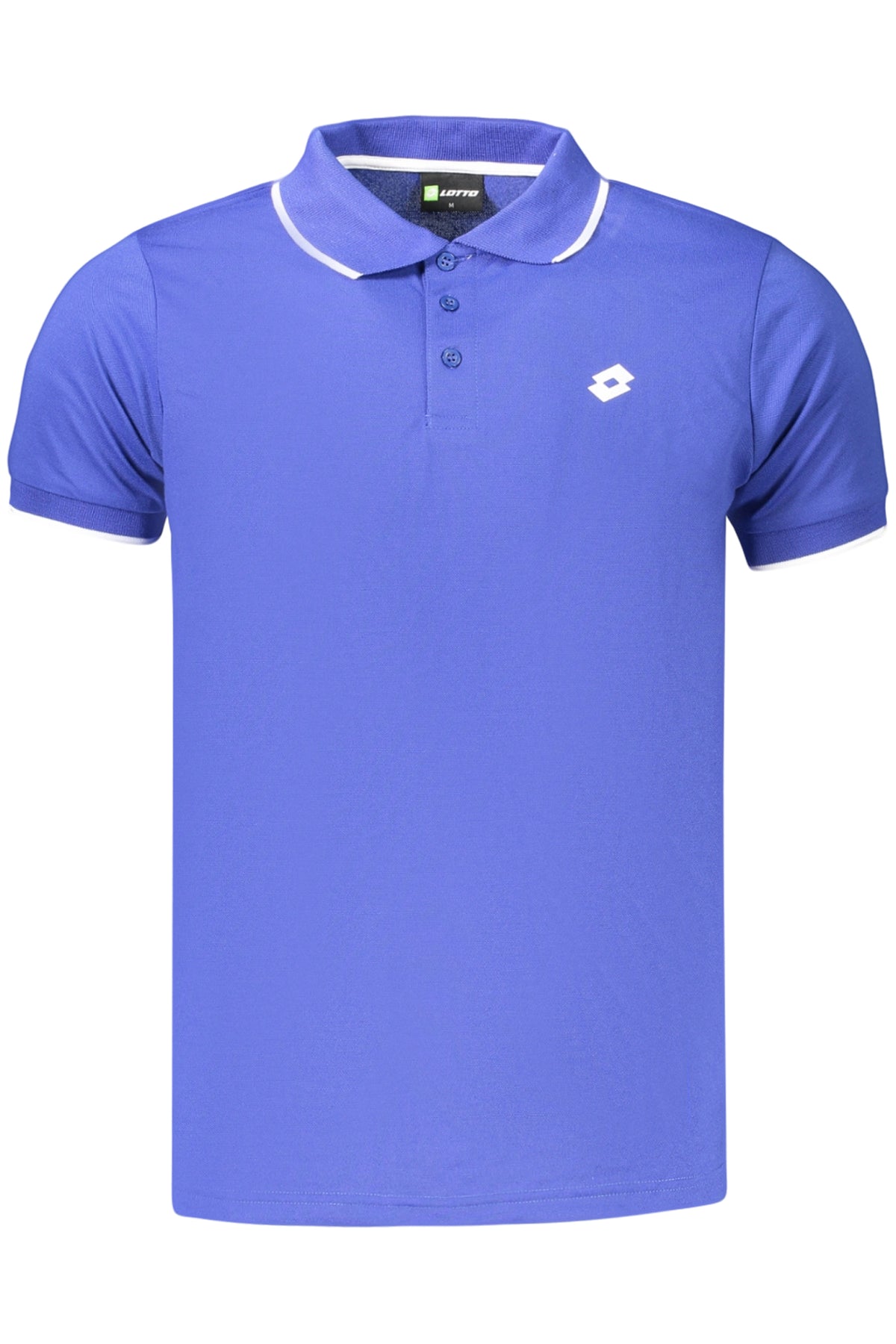 POLO COM ESTAMPADO LOTTO HOMEM AZUL